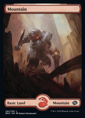Mountain 284 287 Showcase Mech Full Art Mountain 284 287 Showcase Mech Full Art