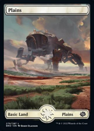 Plains 279 287 Showcase Mech Full Art The Brothers War Singles Plains 279 287 Showcase Mech Full Art The Brothers War Singles