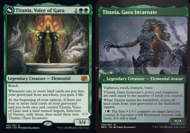 Cards - Titania, Voice of Gaea