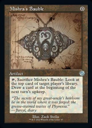 Mishra s Bauble 97 Retro Frame Schematic Retro Artifact Singles Mishra s Bauble 97 Retro Frame Schematic Retro Artifact Singles