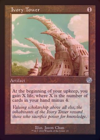 Ivory Tower 23 Retro Frame Foil 