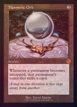 Mesmeric Orb 31 Retro Frame Foil Retro Artifact Singles Mesmeric Orb 31 Retro Frame Foil Retro Artifact Singles