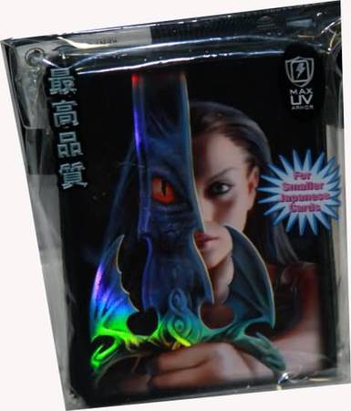 Max Pro Dragon Reflection 50ct Yugioh Sized Mini Sleeves 7060DRF Sleeves Max Pro Dragon Reflection 50ct Yugioh Sized Mini Sleeves 7060DRF Sleeves