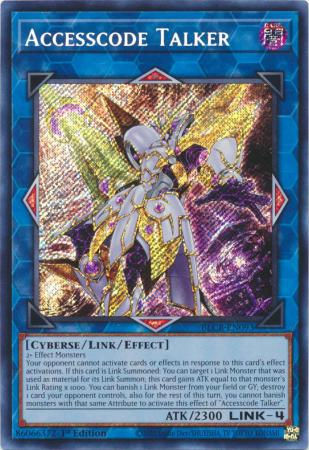 Accesscode Talker - BLCR-EN093 - Secret Rare 1st Edition