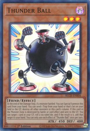 Thunder Ball BLCR EN004 Ultra Rare 1st Edition Battles of Legend Crystal Revenge 1st Edition Singles Thunder Ball BLCR EN004 Ultra Rare 1st Edition Battles of Legend Crystal Revenge 1st Edition Singles