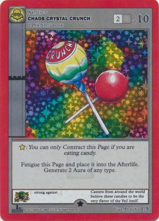 Chaos Crystal Crunch 1 5 Holo Promo 1st Edition MetaZoo CCG Promos Chaos Crystal Crunch 1 5 Holo Promo 1st Edition MetaZoo CCG Promos