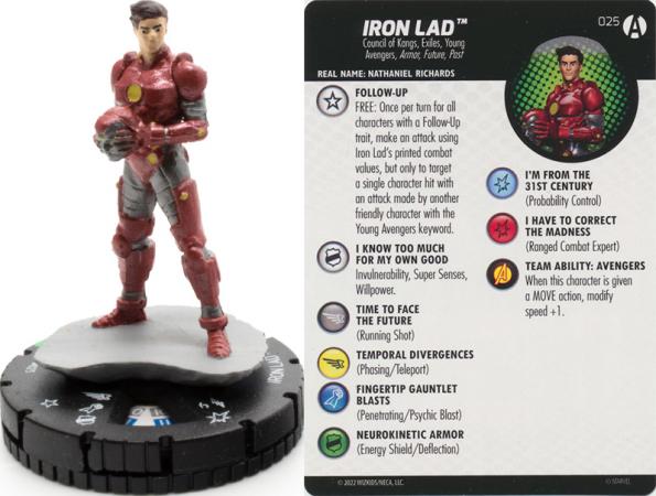 Iron Lad 025 Uncommon Avengers Forever Marvel Heroclix Iron Lad 025 Uncommon Avengers Forever Marvel Heroclix