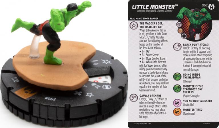 Little Monster 062 Chase Avengers Forever Marvel Heroclix Little Monster 062 Chase Avengers Forever Marvel Heroclix