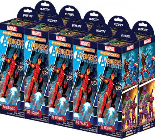 Avengers Forever Booster Brick of 10 Booster Packs Marvel Heroclix Avengers Forever Booster Brick of 10 Booster Packs Marvel Heroclix