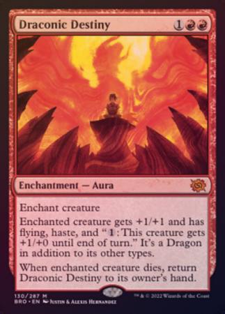 Draconic Destiny 130 287 Foil Draconic Destiny 130 287 Foil