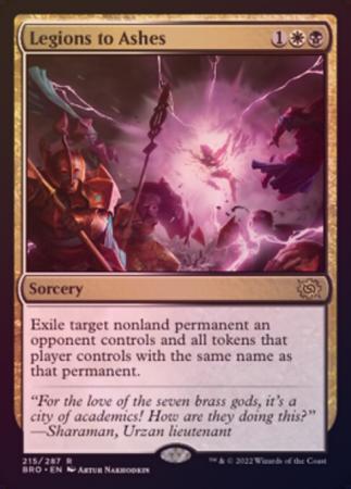 Legions to Ashes 215 287 Foil Legions to Ashes 215 287 Foil