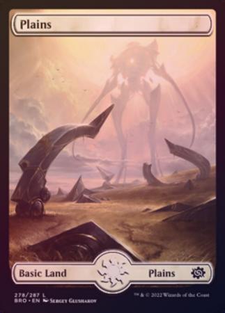 Plains 278 287 Showcase Mech Full Art Foil Plains 278 287 Showcase Mech Full Art Foil