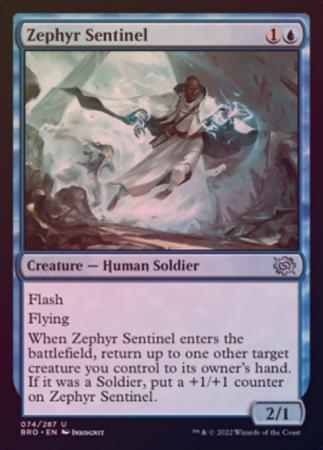 Zephyr Sentinel 74 287 Foil Zephyr Sentinel 74 287 Foil