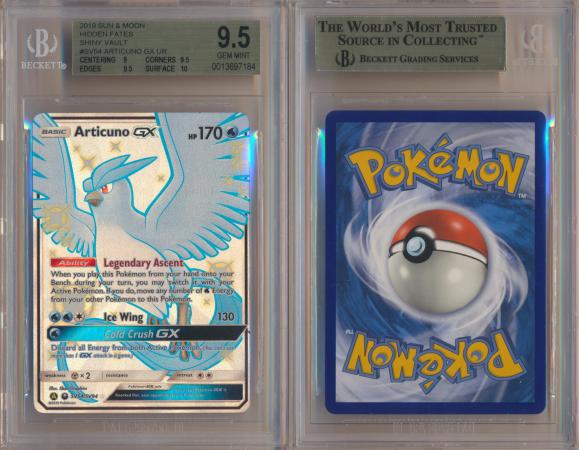 Mavin  Pokemon TCG - Hidden Fates - Articuno GX - SV54/SV94 9.5 BGS .5  Away From 10