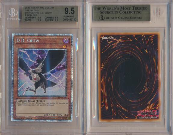 D.D. Crow - Beckett Graded Yugioh Cards - Yugioh | TrollAndToad