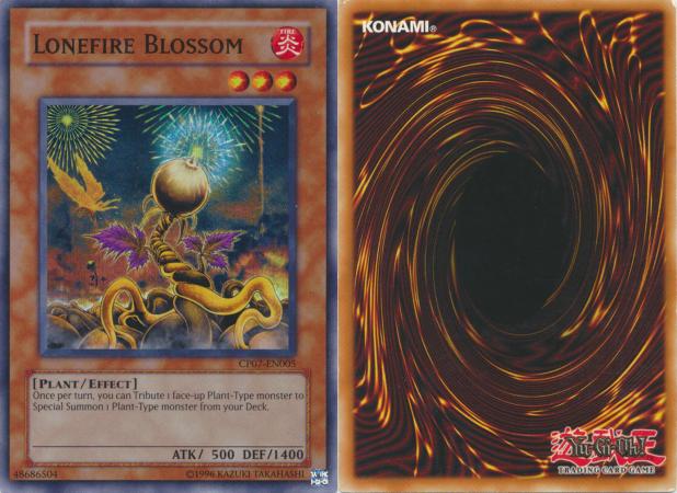 英語版 CP07-EN005 Lonefire Blossom ローンファイア