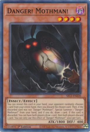 Danger Mothman SR13 EN020 Common 1st Edition Danger Mothman SR13 EN020 Common 1st Edition