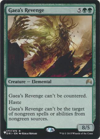 Gaea s Revenge 177 272 The List The List Singles Gaea s Revenge 177 272 The List The List Singles