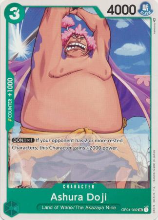 Ashura Doji OP01 032 Uncommon Romance Dawn OP 01 Singles Ashura Doji OP01 032 Uncommon Romance Dawn OP 01 Singles