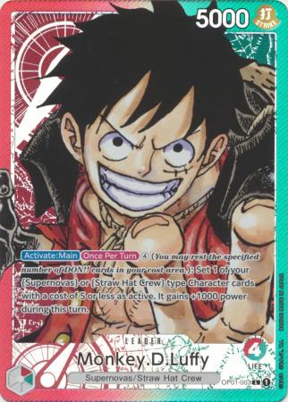 Monkey D Luffy Parallel OP01 003 Leader Romance Dawn OP 01 Singles Monkey D Luffy Parallel OP01 003 Leader Romance Dawn OP 01 Singles