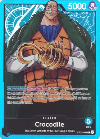 Crocodile ST03 001 Leader Crocodile ST03 001 Leader