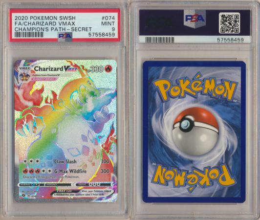 Charizard VMAX - PSA Graded Pokemon Cards - Pokemon | TrollAndToad