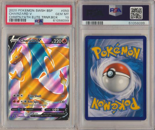 Charizard V SWSH050 PSA 10 GEM MT Full Art Champion 303 242 302 200 302 231s Path 6099 Charizard V SWSH050 PSA 10 GEM MT Full Art Champion 303 242 302 200 302 231s Path 6099