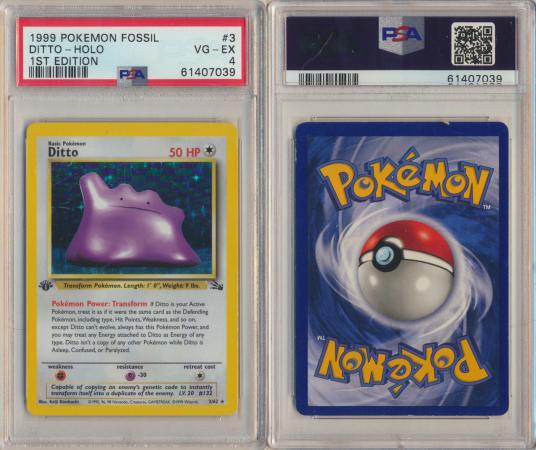 Ditto - PSA Graded Pokemon Cards - Pokemon