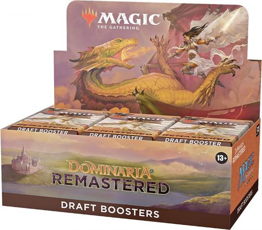 Dominaria Remastered Draft Booster Box MTG Magic The Gathering Sealed Product Dominaria Remastered Draft Booster Box MTG Magic The Gathering Sealed Product