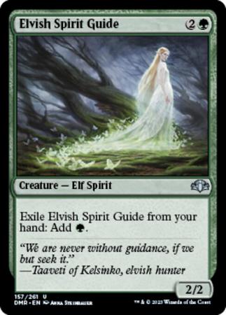Elvish Spirit Guide 157 261 Dominaria Remastered Singles Elvish Spirit Guide 157 261 Dominaria Remastered Singles