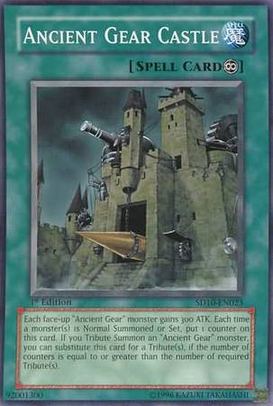 Ancient Gear Castle - SD10-EN023 - Common 1st Edition