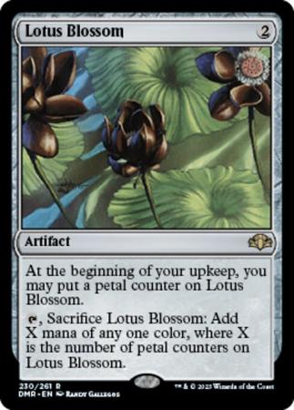 Lotus Blossom 230 261 Dominaria Remastered Singles Lotus Blossom 230 261 Dominaria Remastered Singles