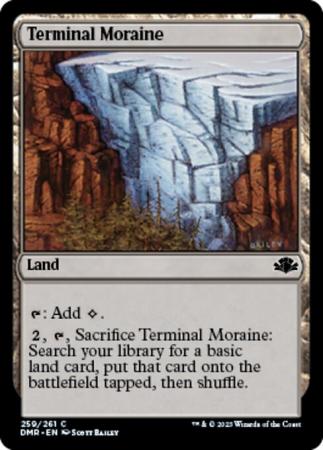 Terminal Moraine 259 261 Terminal Moraine 259 261