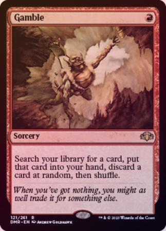 Gamble 121 261 Foil Gamble 121 261 Foil