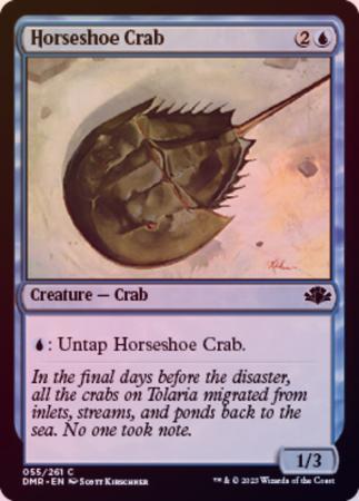 Horseshoe Crab 055 261 Foil Horseshoe Crab 055 261 Foil