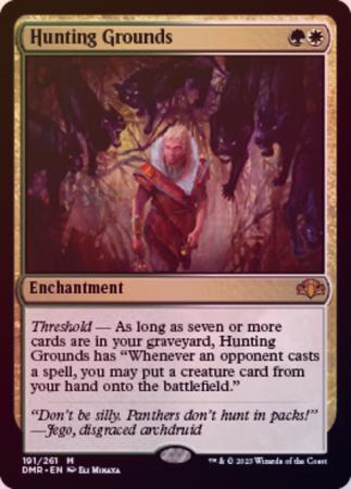 Hunting Grounds 191 261 Foil Hunting Grounds 191 261 Foil