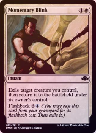 Momentary Blink 015 261 Foil Momentary Blink 015 261 Foil