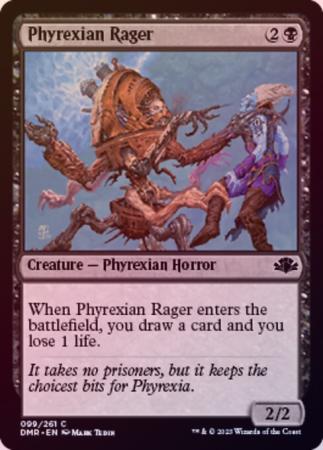 Phyrexian Rager 099 261 Foil Phyrexian Rager 099 261 Foil