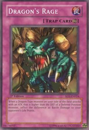 Dragon s Rage SD1 EN024 Common 1st Edition Dragon s Rage SD1 EN024 Common 1st Edition
