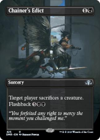 Chainer s Edict 425 Alternate Art Borderless Chainer s Edict 425 Alternate Art Borderless