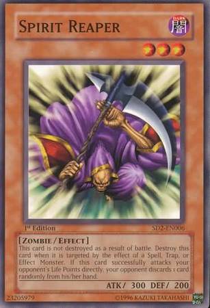 Spirit Reaper SD2 EN006 Common 1st Edition Spirit Reaper SD2 EN006 Common 1st Edition