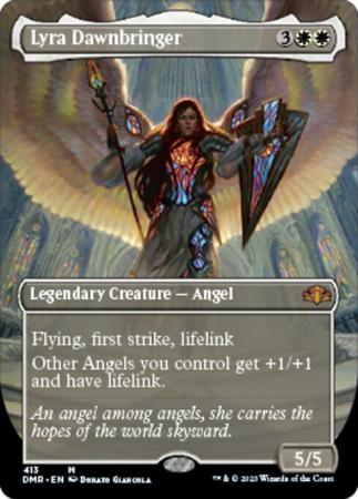 Lyra Dawnbringer 413 Alternate Art Borderless Lyra Dawnbringer 413 Alternate Art Borderless