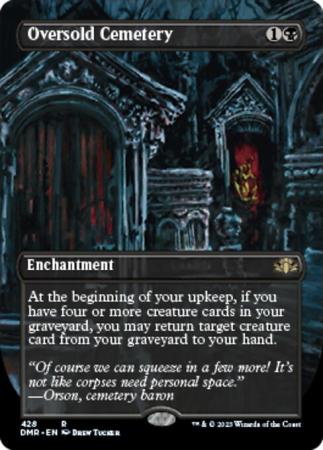 Oversold Cemetery 428 Alternate Art Borderless Oversold Cemetery 428 Alternate Art Borderless