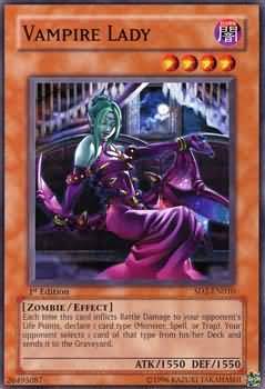 Vampire Lady SD2 EN010 Common 1st Edition Structure Deck Zombie Madness 1st Edition Singles Vampire Lady SD2 EN010 Common 1st Edition Structure Deck Zombie Madness 1st Edition Singles