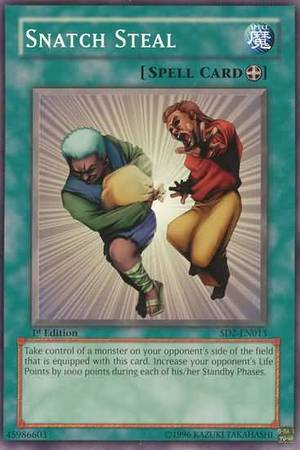 Snatch Steal SD2 EN013 Common 1st Edition Structure Deck Zombie Madness 1st Edition Singles Snatch Steal SD2 EN013 Common 1st Edition Structure Deck Zombie Madness 1st Edition Singles