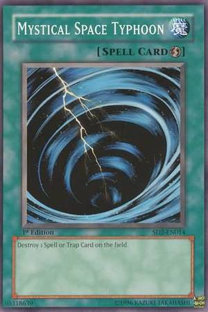 Mystical Space Typhoon SD2 EN014 Common 1st Edition Structure Deck Zombie Madness 1st Edition Singles Mystical Space Typhoon SD2 EN014 Common 1st Edition Structure Deck Zombie Madness 1st Edition Singles