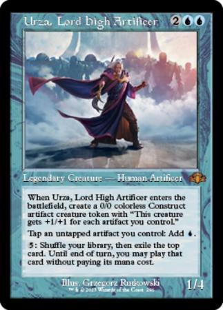 Urza Lord High Artificer 296 Retro Frame Urza Lord High Artificer 296 Retro Frame