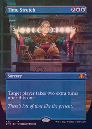 Time Stretch 422 Alternate Art Borderless Foil Time Stretch 422 Alternate Art Borderless Foil