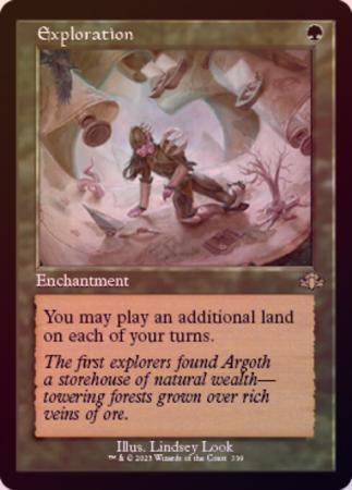 Exploration 339 Retro Frame Foil Dominaria Remastered Collector Booster Foil Singles Exploration 339 Retro Frame Foil Dominaria Remastered Collector Booster Foil Singles