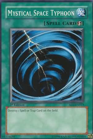 Mystical Space Typhoon SD3 EN015 Common 1st Edition Structure Deck Blaze of Destruction 1st Edition Singles Mystical Space Typhoon SD3 EN015 Common 1st Edition Structure Deck Blaze of Destruction 1st Edition Singles